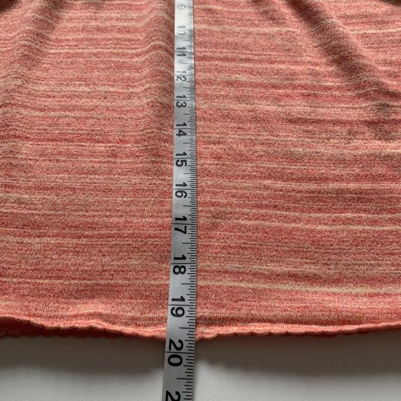 We The Free People Women's Red Orange Long Sleeve Top Blouse Size Small - Picture 8 of 10